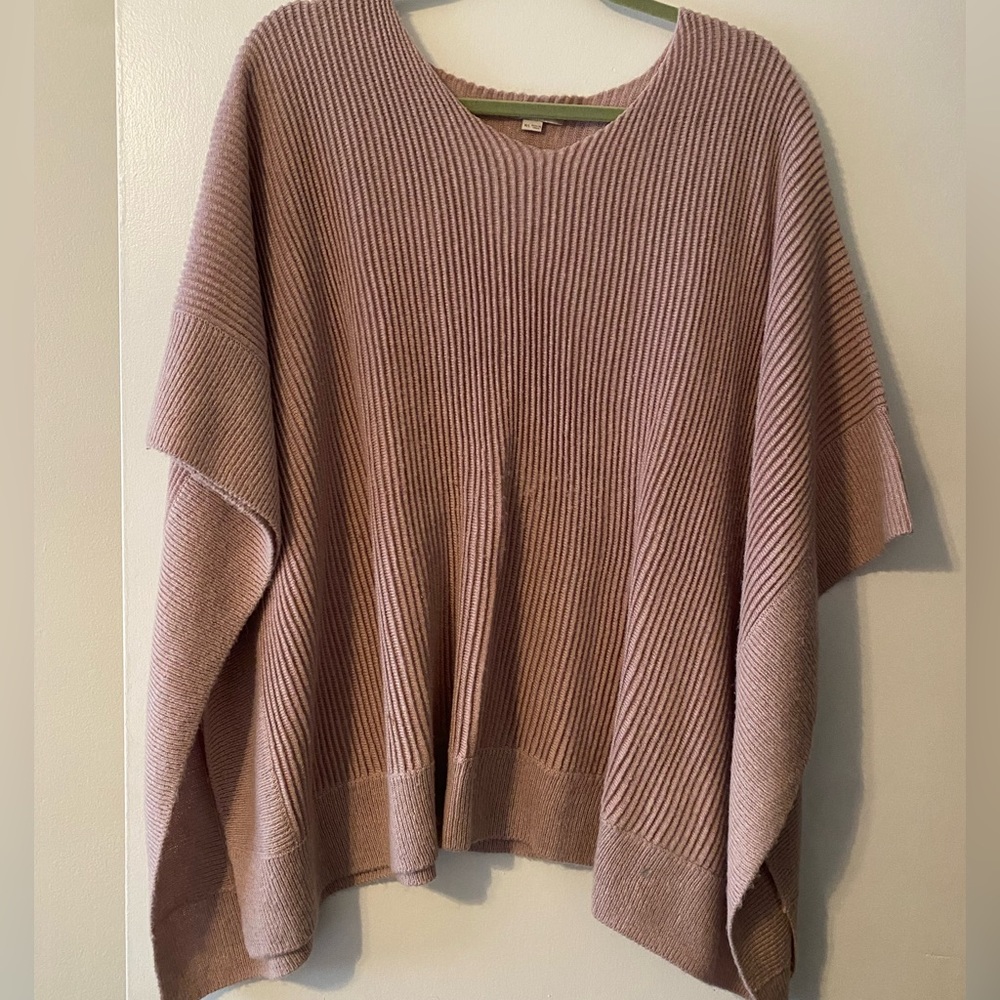LOFT poncho sweater size M/L
